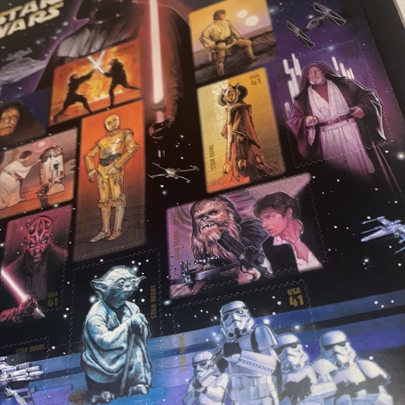 2007 Star Wars Stamps. - Picture 7 of 9